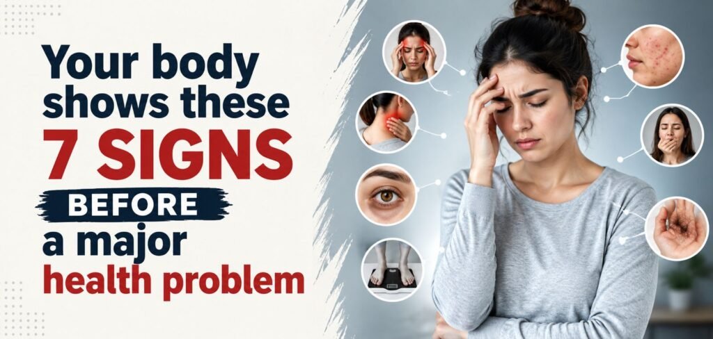 early signs of health problems