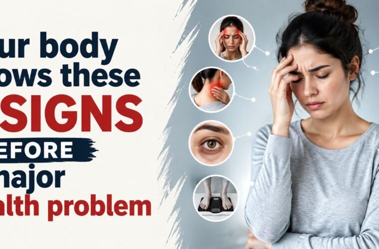 early signs of health problems